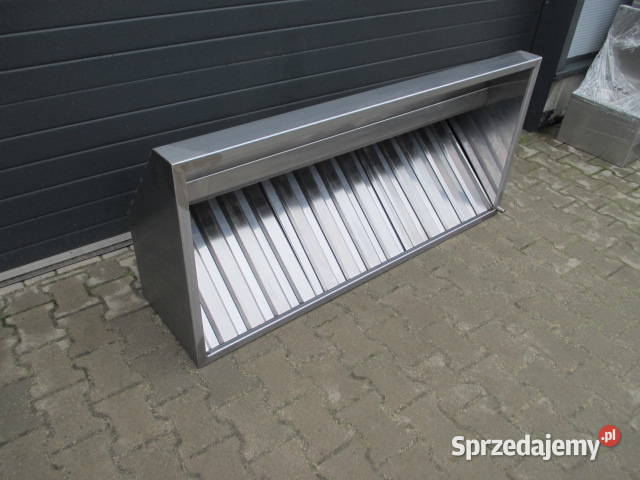 Solidny Okap Gastronomiczny z Filtrami 1507040 Ostrów Wielkopolski sprzedam