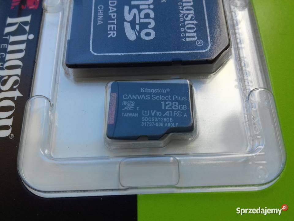 Karta pamięci microSD 128GB Kingston Canvas kujawsko-pomorskie sprzedam