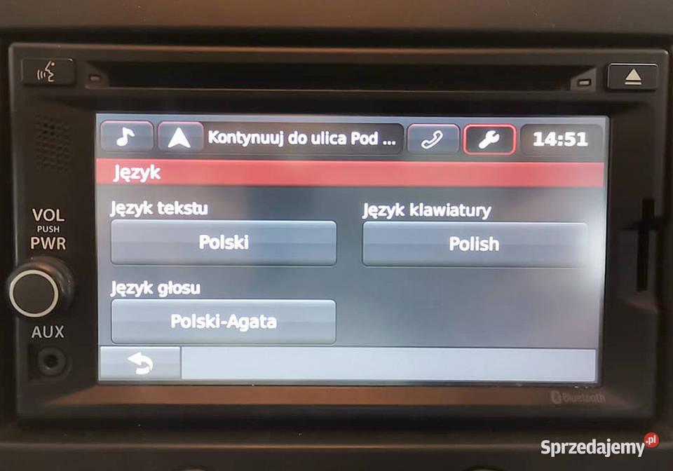 Suzuki Polskie Menu Garmin Fuji Vitara SX4 Swift warmińsko-mazurskie Olsztyn sprzedam