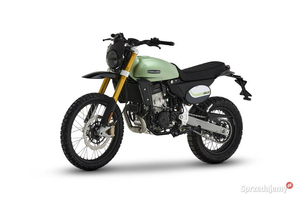 Fantic Caballero 500 Scrambler Rally ZIELONY BMW Szczecin