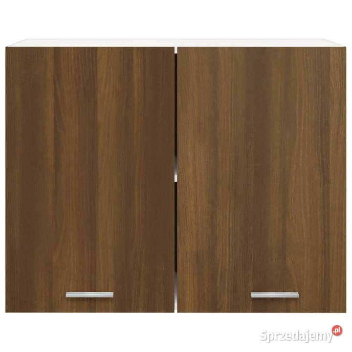 Szafka wisząca brązowy dąb 80x31x60 WM815590 Warszawa sprzedam