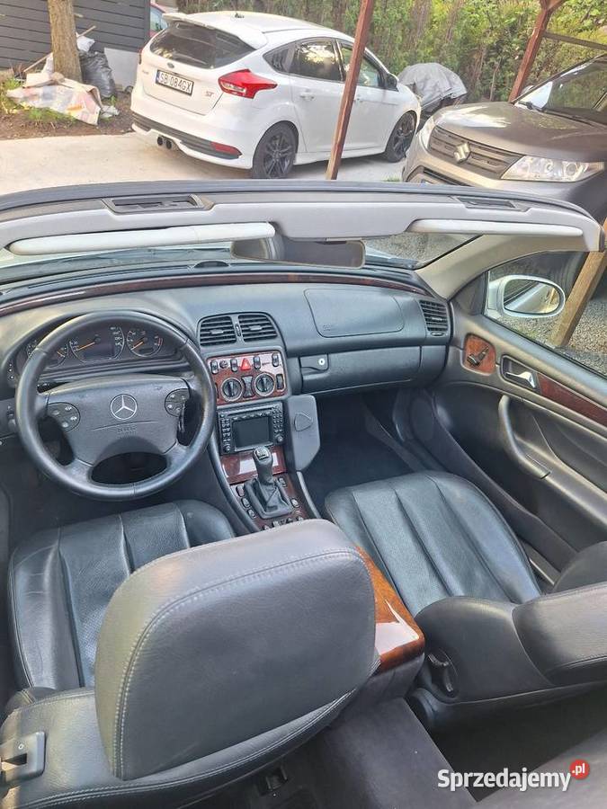 Mercedes CLK w208 cabrio nieuszkodzony śląskie Bielsko-Biała