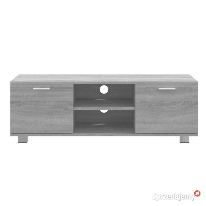 Szafka pod telewizor szary dąb sonoma 120x405x35
