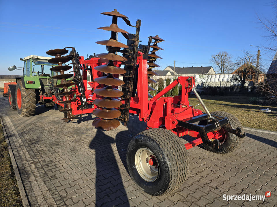 Brona talerzowa ciągana QUIVOGNE APAXM MH 455 m nieuszkodzony