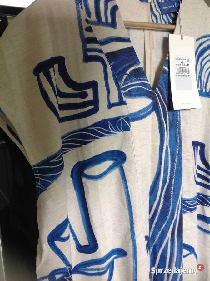 Sukienka Letnia Damska TATUUM 47 Len NOWA Nowa Sól