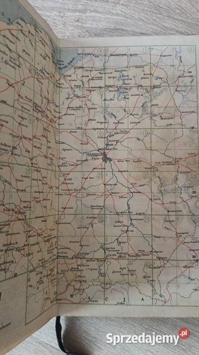 Atłas samochodowy Pozostałe świętokrzyskie Jędrzejów