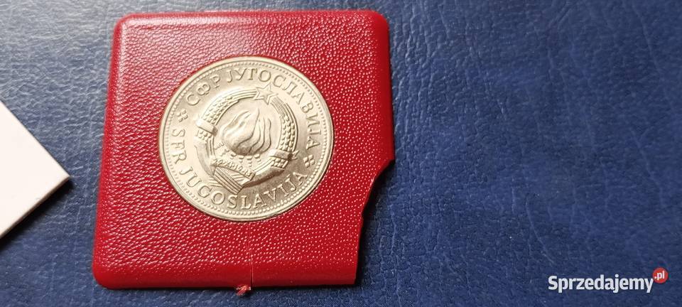 Stare monety 5 dinar 1970 FAO Jugosławia Numizmatyka Lesko