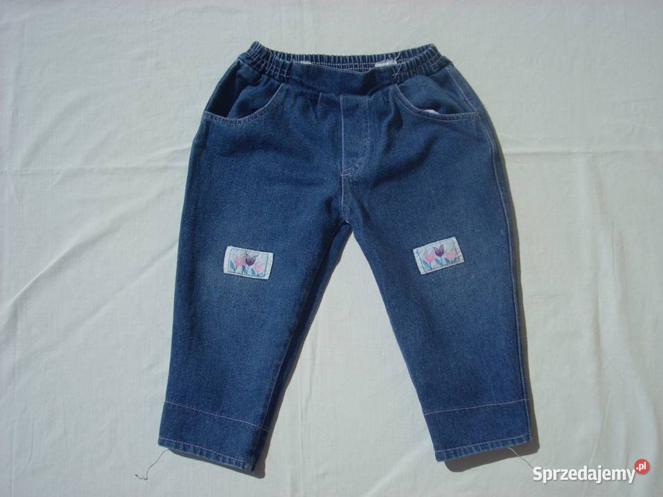 Spodnie Jeansy Dziewczęce 86 dziewczynka Nowy Sącz