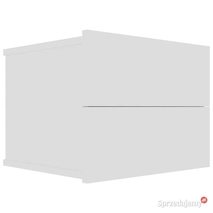 Szafki nocne 2 białe 40x30x30 materiał Nocne Warszawa
