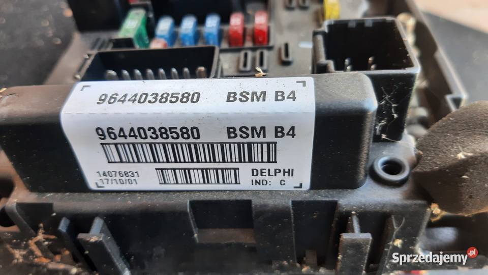 moduł BMS B4 Peugeot 9644038580 DELPHI osobowe Dębno sprzedam