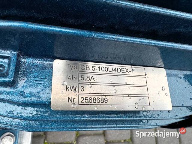 Pompa śrubowa ślimakowa spożywcza Netzsch NE60A mazowieckie Błonie sprzedam