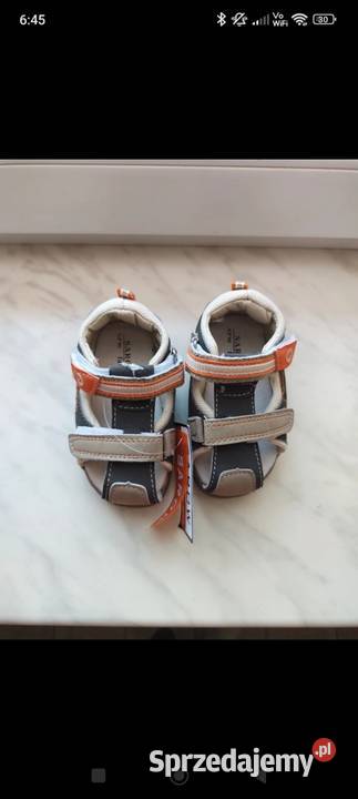 Sandałki chłopak niemowlę r 18 Międzybórz