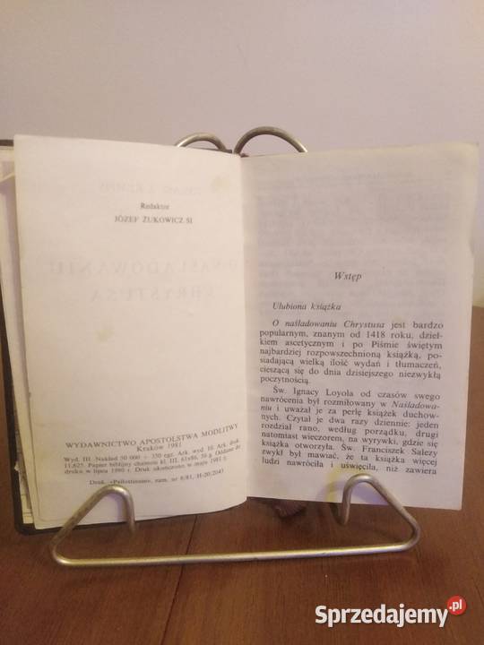 O Naśladowaniu Chrystusa Tomasz Kempis 1981