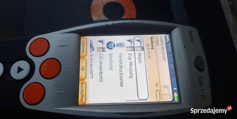 TESTO 3301 LL analizator spalin