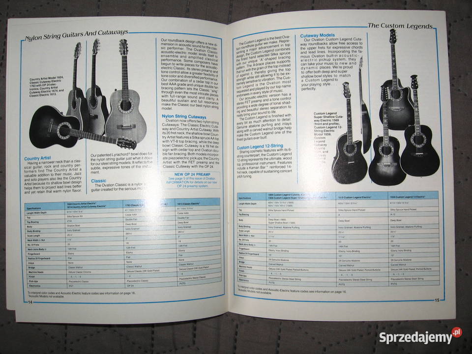 Ovation Information Brochure broszura Kępice