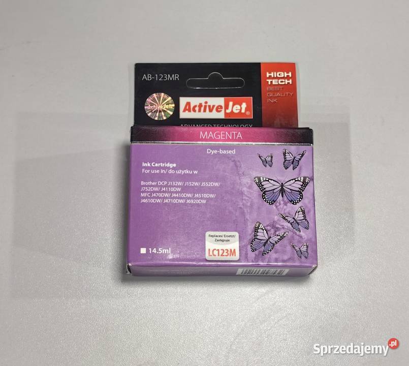 Tusz ActiveJet AB123MR zamiennik Brother Lc123M Inczew