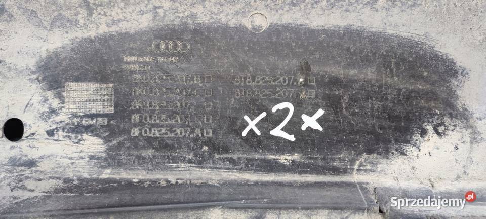 OSŁONA PŁYTA PODWOZIA LEWA AUDI A5 8T8825207B 2 Motoryzacja Przystajń sprzedam
