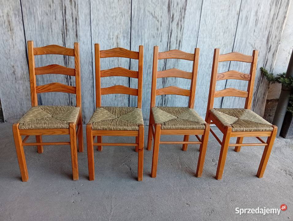 krzesła siedzisko trawa morska 377 Byczyna