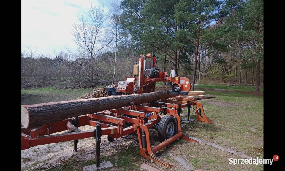 Tartak mobilny trak taśmowy przejezdny sprzedam