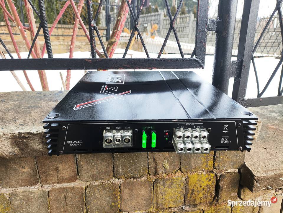 Wzmacniacz samochodowy 4 kanałowy Mac Audio ZX Niegowonice sprzedam