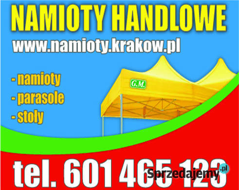 Namioty namioty handlowe stoisko małopolskie Kraków sprzedam