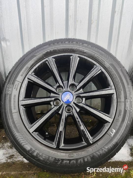 Sprzedam komplet felg z oponami 21555 r16 et 50 Samochodowe Strzelce