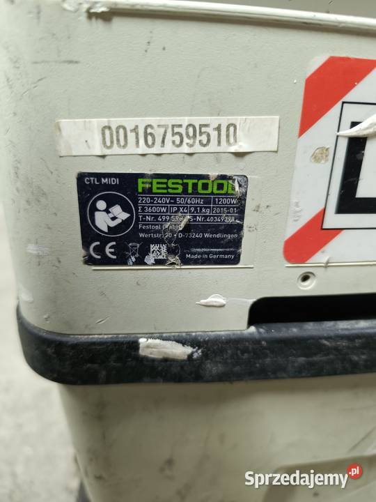 Odkurzacz festool 1200w Garwolin