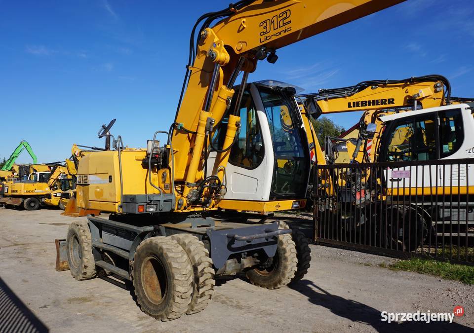 Koparka kołowa Liebherr A 312 2010 Jeziorko sprzedam