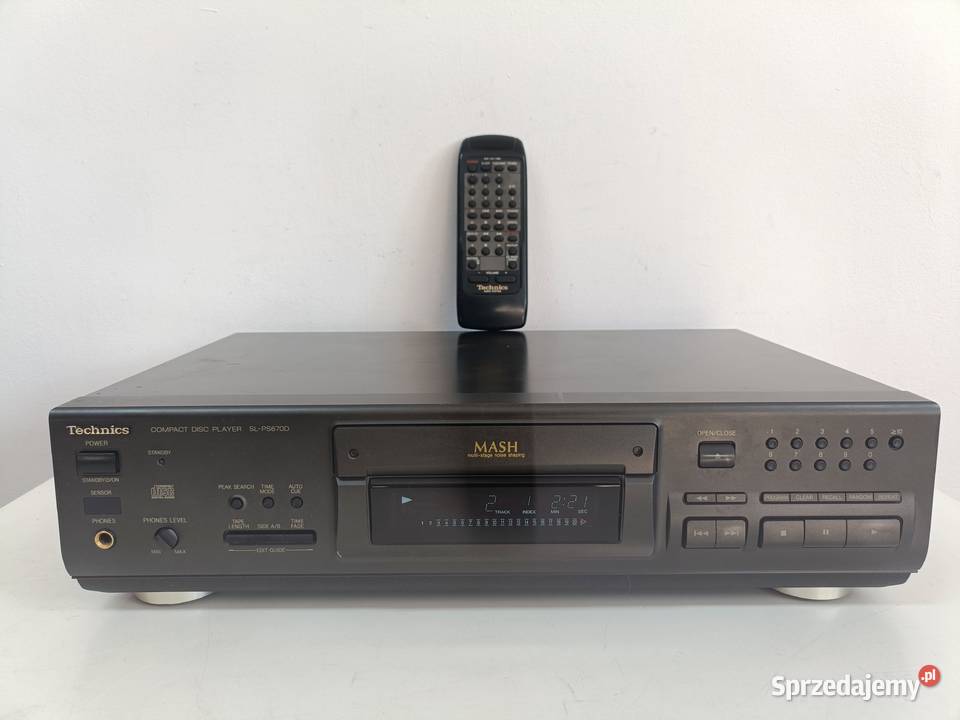 TECHNICS SL670D z pilotem Poznań