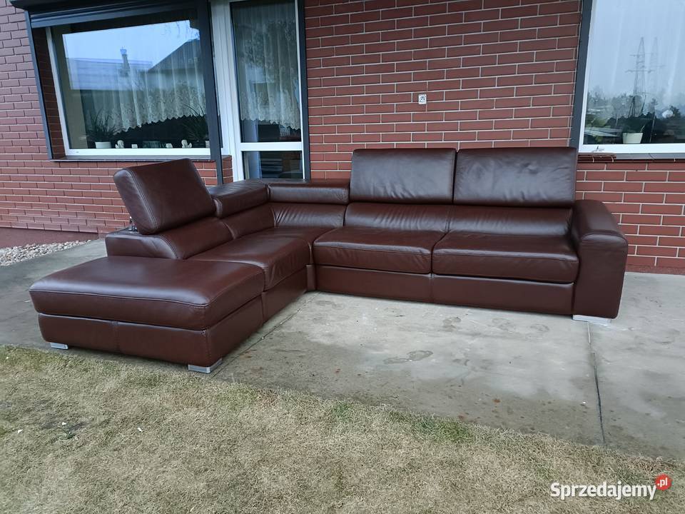 Sprzedam narożnik ze skóry Konin