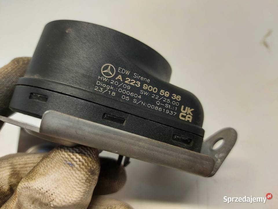 Mercedes EQA 250 W243 KLAKSON SYGNAŁ DŹWIĘKOWY