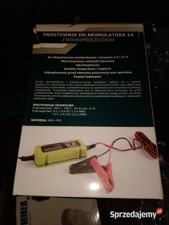 Prostownik 6V12V z mikroprocesorem sprzedam