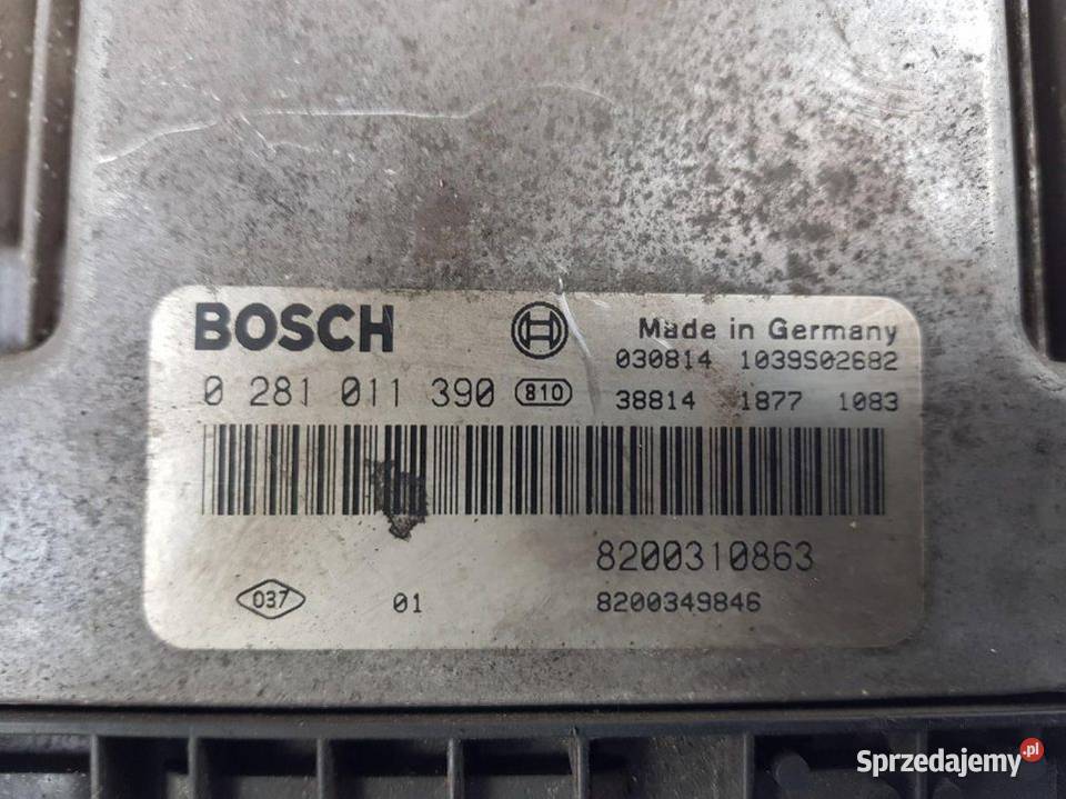 KOMPUTER SILNIKA ECU RENAULT SCENIC II Lipno