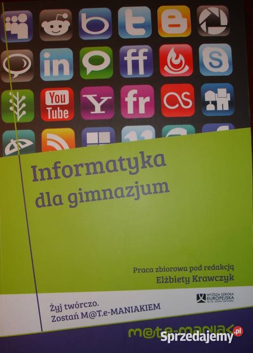 Informatyka gimnazjum Matemaniak Elżbieta Rok wydania 2013 Zbylitowska Góra