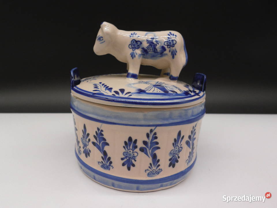 Unikalna Maselniczka Delft Blue Vintage z Raszków