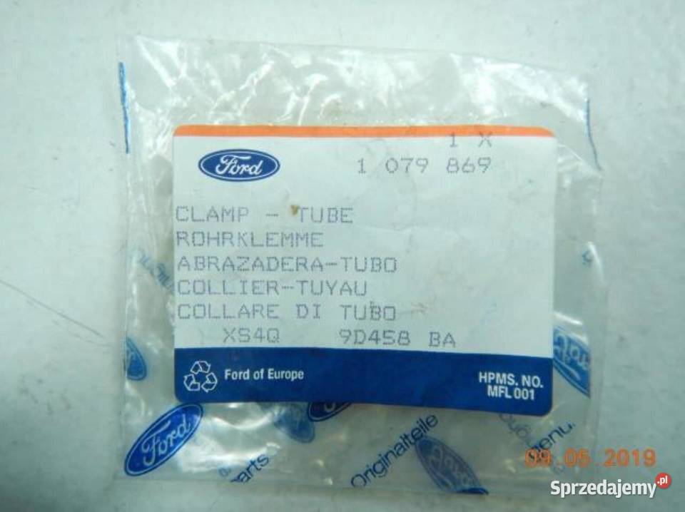 OBEJMA RURY TŁUMIKA FORD FIESTA 02 FOCUS 9805 sprzedam