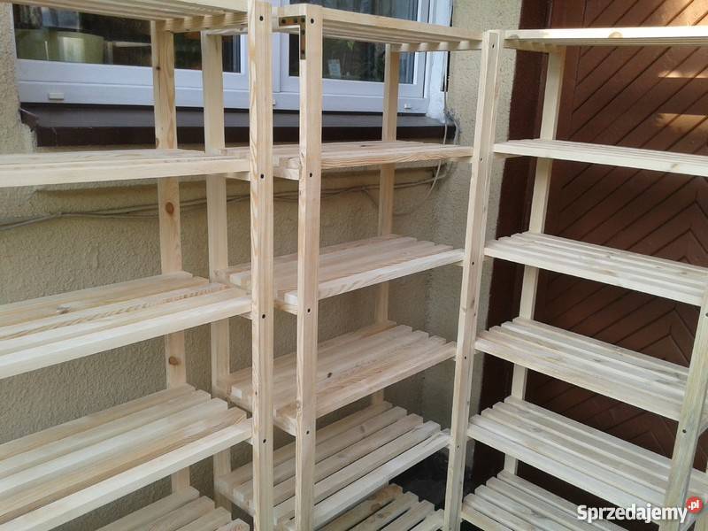 Super Mocny Regał 65 x 30 x 170 6 półek sosna kujawsko-pomorskie Kcynia