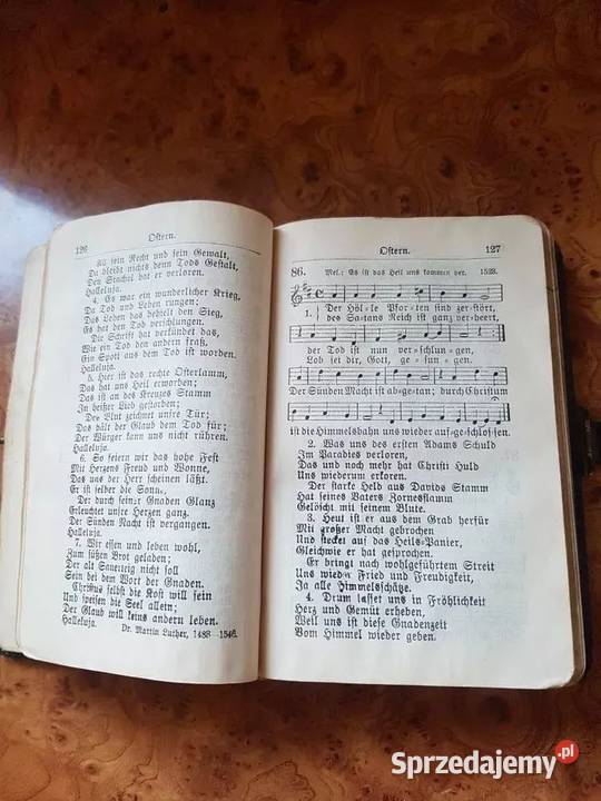 Staroniemiecka Biblia Antyczna z 1928r Strzyżów