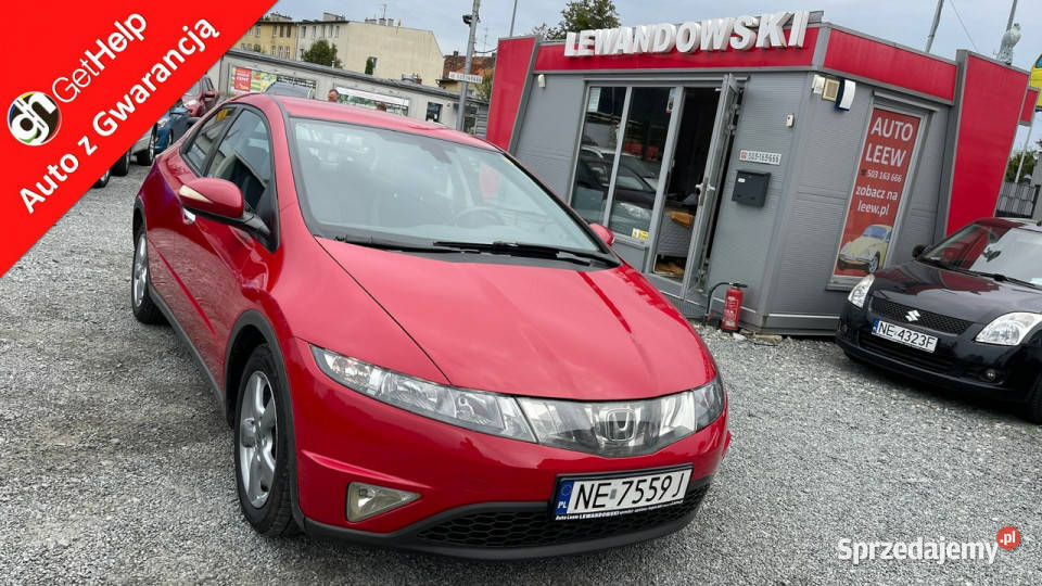 Honda Civic Benzyna Zarejestrowany Ubezpieczony Elbląg sprzedam