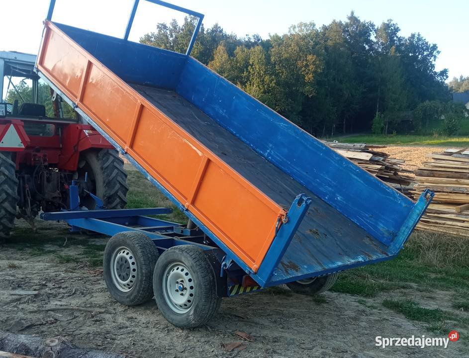 Przyczepa wywrotka kiper tandem Rupniów