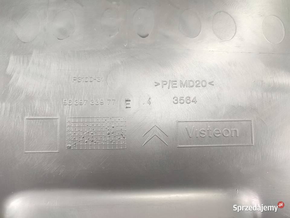 TAPICERKA OSŁONA KLAPY BAGAŻNIKA CITROEN C3 FC
