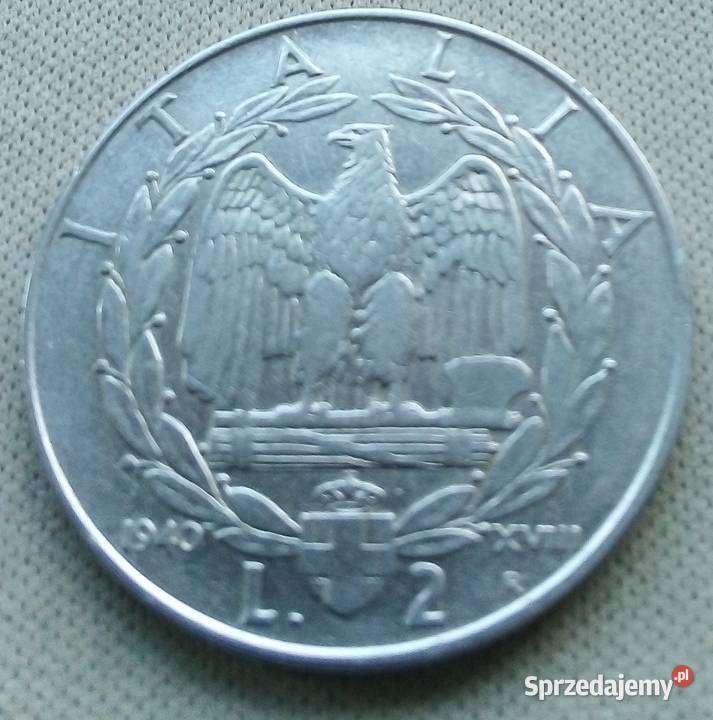 WŁOCHY2 LIRY1940 r Legionowo