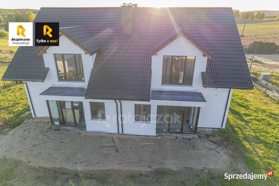 Dom bliźniak Smołdzino 150m2 dachówka Domy sprzedam