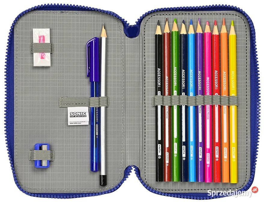 Piórnik Sonic Wyposażenie Dwukomorowy 2 Komory Mogilany