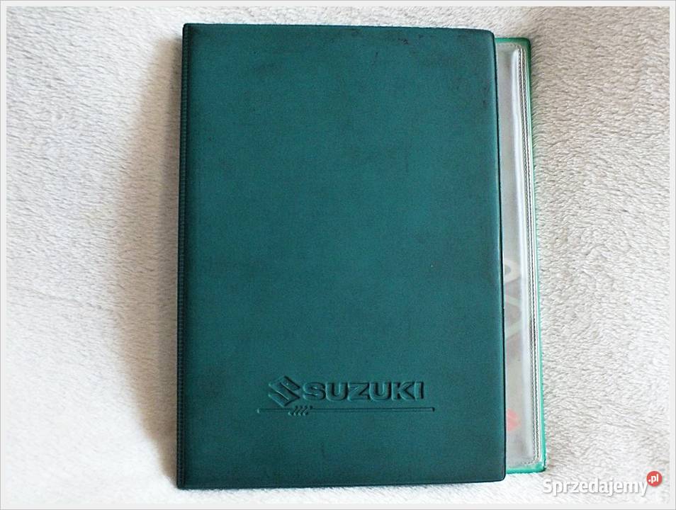 SUZUKI Futerał Książka serwisowa Dokumenty Żary