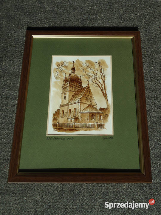 Grafika Lwów Cerkiew Piatnicka Warszawa