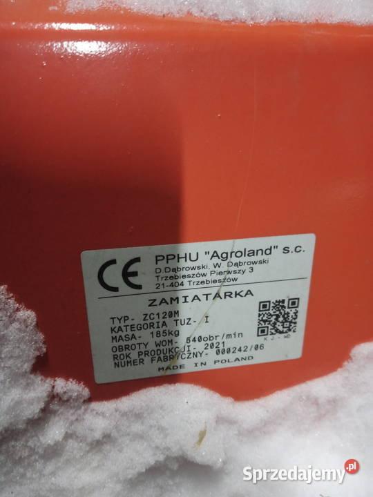 Zamiatarka zc120m sprzedam