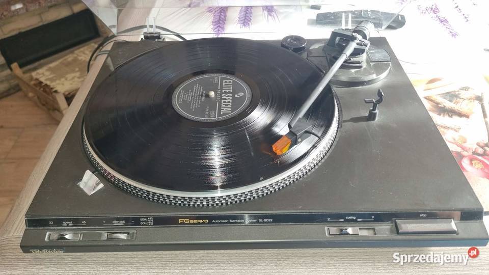 Gramofon Technics SLBD22 Stroboskop Pitch Warta