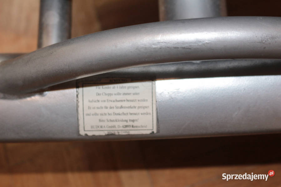 Sprzedam trójkołowiec Hudora Choppy 511 lat Leszno