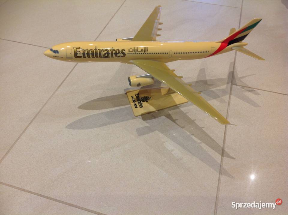 Model Samolotu Emirates A 330200 Dekoracja inny kolor